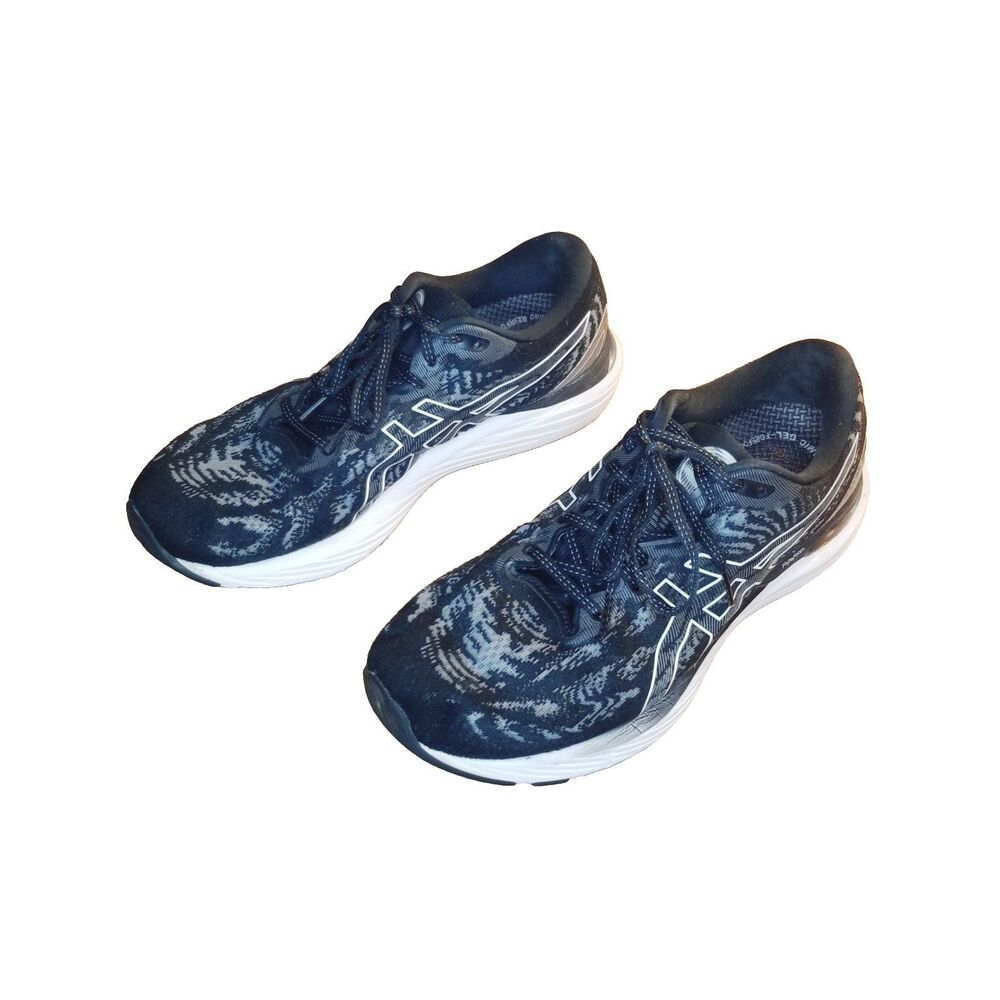 Asics Gel Cumulus 23 Men's Size 10 Black White Running Shoes Sneakers 1011B012 - Picture 3 of 6